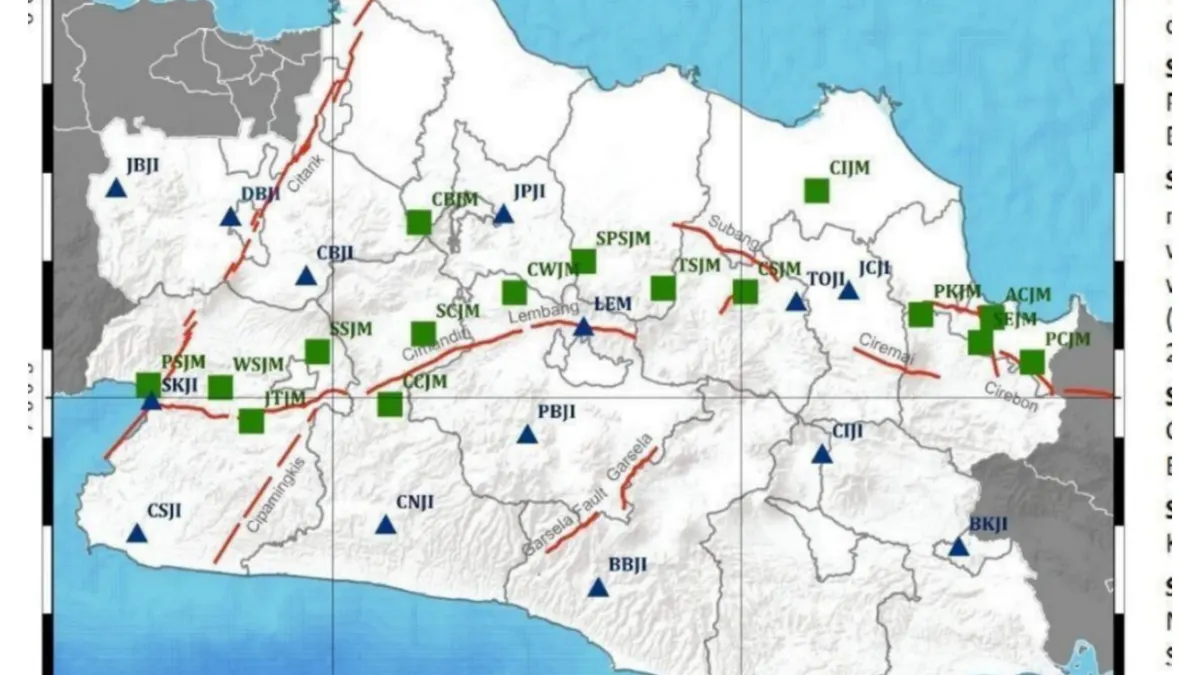 Waspada! Sesar Garsela Aktif, Sepak Terjangnya Tercatat Picu Gempa Merusak