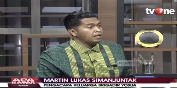  Martin Lukas Simanjuntak bahas tentang pengandaian bila Bharada E salah memahami perintah Ferdy Sambo