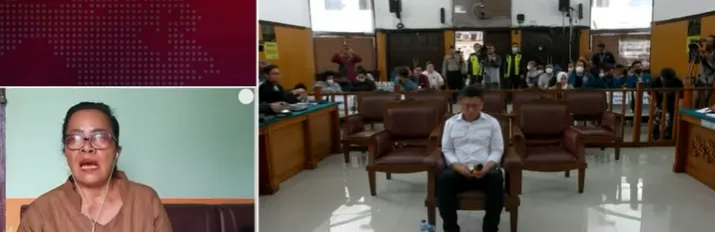 Rosi Simanjutak, ibunda Brigadir Yosua kecewa dengan tuntutan JPU penjara seumur hidup atas Ferdy Sambo.