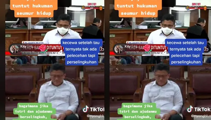 Viral Video Ferdy Sambo Tampak Lesu di Sidang, Kecewa karena Putri Candrawathi dan Yosua Ternyata Selingkuh?