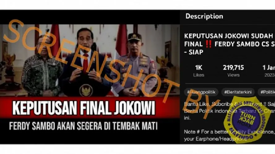 Geger Keputusan Jokowi Sudah Final, Ferdy Sambo Siap-Siap untuk Ditembak Mati! Benarkah Faktanya?