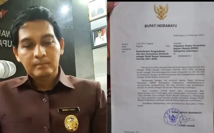 Lucky Hakim memutuskan untuk mengundurkan diri dari jabatannya sebagai Wakil Bupati Indramayu, kini dapat dukungan dari netizen.