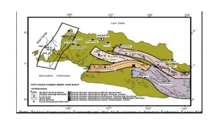  7 Sesar Aktif Mengancam Pulau Jawa, Ujung Barat sampai Timur Berpotensi Diguncang Gempa Bumi!
