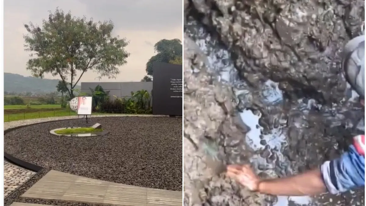 MasyaAllah! Sumber Mata Air Ditemukan di Komplek Makam Eril, Warganet: Gabisa Berkata Lagi
