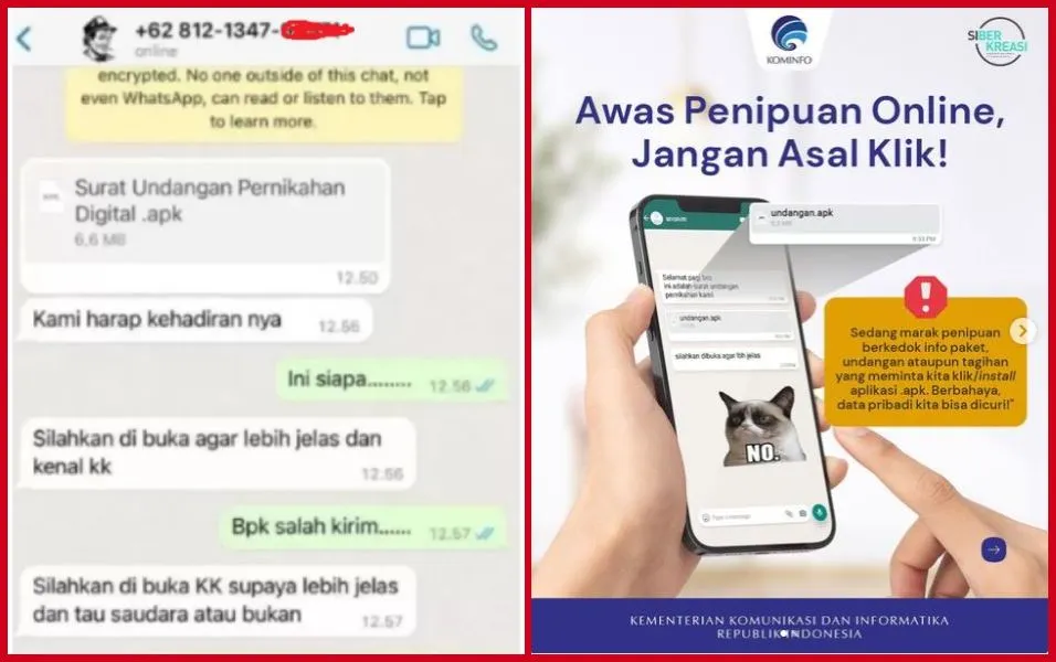 Hati-hati Penipuan! Klik Undangan Nikah Bisa Menguras Rekening Lho, Begini Cara Mengatasinya