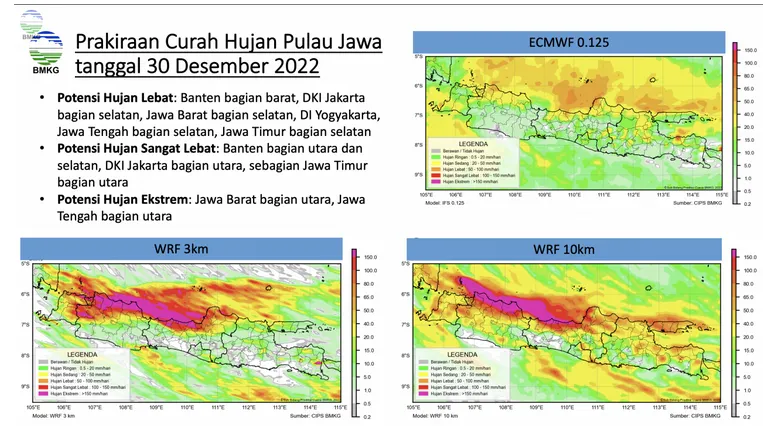Kabar Buruk! BMKG Prediksi Cuaca Ekstrem Akan Terjadi di Peralihan Tahun Baru, Ini Persebaran Daerahnya