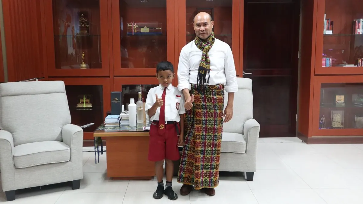 VIRAL! Juarai Kompetisi Matematika Tingkat Dunia, Siswa SD Asal NTT Harumkan Nama Indonesia