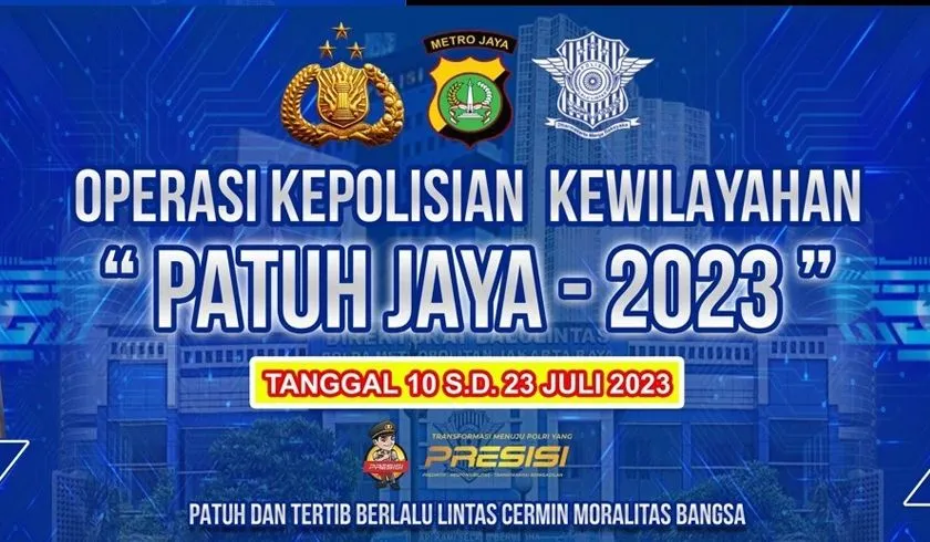 Operasi Patuh Jaya 2023 Polda Metro Jaya