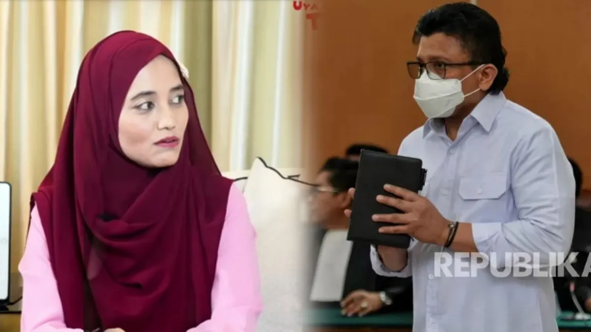Diluar Nalar! Wanita ini Ter Sambo-sambo Hingga Mengaku Ingin Satu Sel Sampai Mati Dengan Ferdy Sambo.(Sumber Foto: YouTube Uya Kuya TV & Republika)