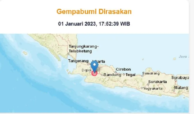 Gempa Darat 3.0 Magnitudo Terjadi di Cianjur Sore Ini, BMKG Ingatkan Waspada Gempa Susulan!
