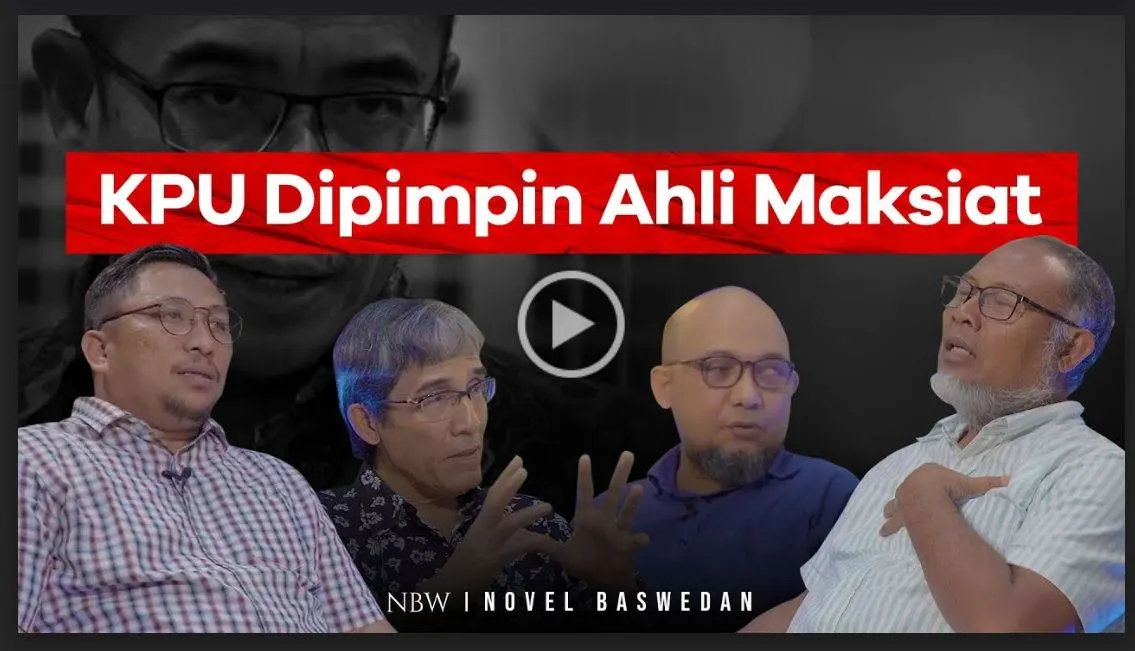 Terpopuler! Bambang Widjojanto DIhadapan Novel Baswedan Sebut Candaan Ketua KPU RI adalah Pengakuan? 