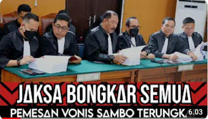 Beredar kabar Ferdy Sambo mendapat bekingan dari petinggi kejaksaan.