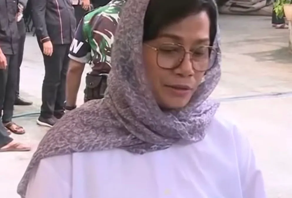 Sri Mulyani takziah