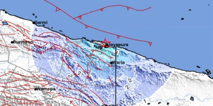Gempa Bumi Magnitudo 4.9 Mengguncang Kota Jayapura