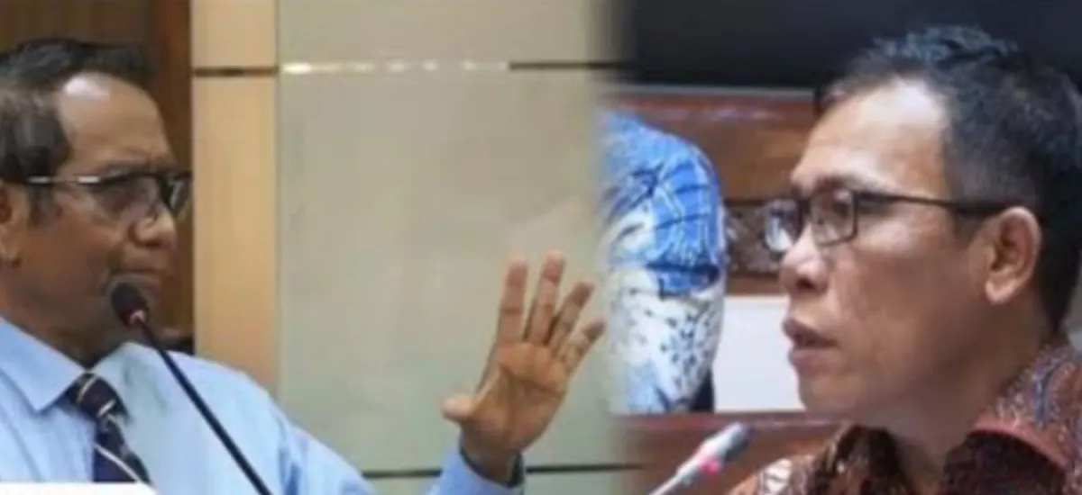 Mahfud MD dan Masinton Pasaribu