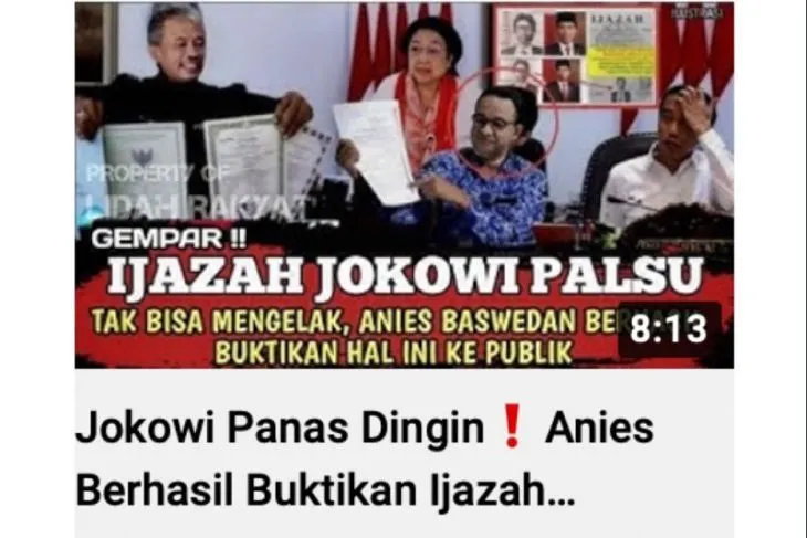 Panas Dingin! Anies Baswedan Berhasil Buktikan Ijazah Jokowi Palsu di Depan Semua, Bagaimana Faktanya?