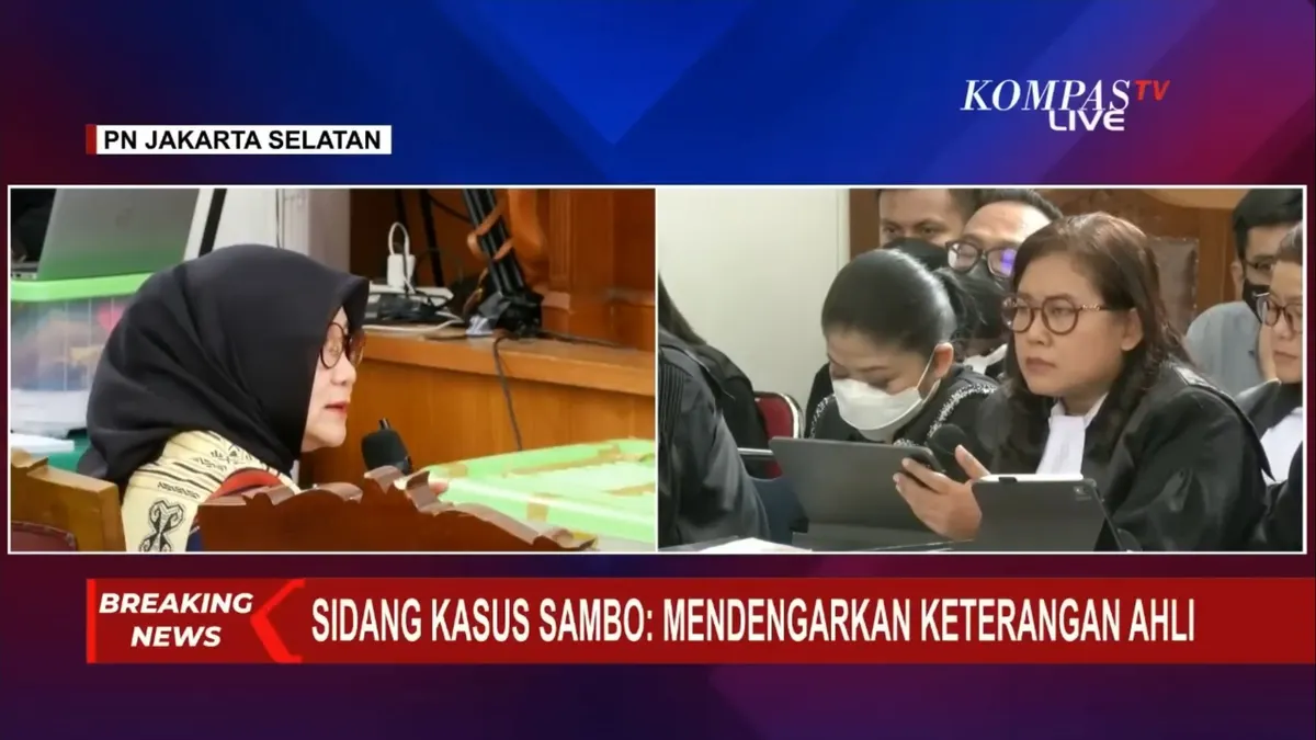 Ahli Psikologi Forensik : Kepribadian Putri Candrawathi Berisiko Alami Tonic Immobility , Apakah Itu?
