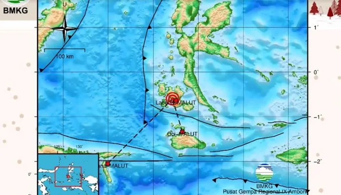 BREAKING NEWS: Gempa 3,7 SR Guncang Labuha Halmahera Selatan, Tidak Berpotensi Tsunami