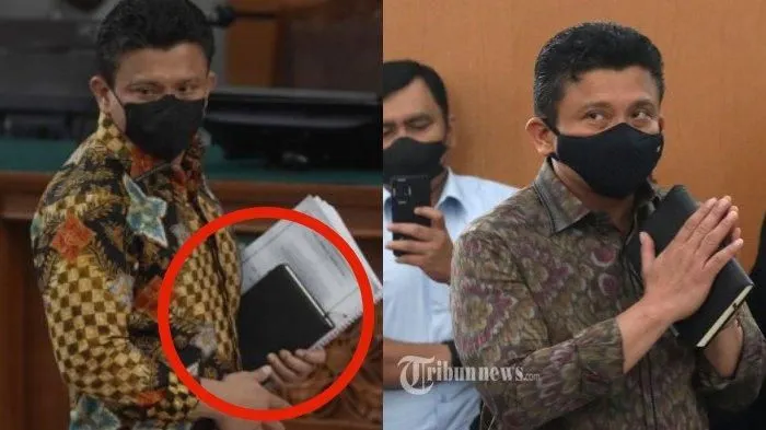 Misteri buku hitam Ferdy Sambo yang selalu dibawa dalam persidangan