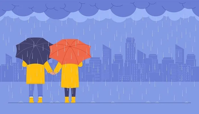 Ilustrasi prakiraan cuaca DKI Jakarta, Minggu, 18 Desember 2022.