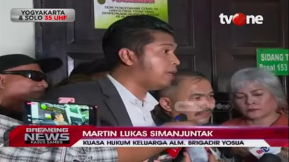 Ferdy Sambo End Game, Martin Simanjuntak Tegas Minta Kubu Lawan Harus Minta Maaf: Kami Tunggu 1x24 Jam!