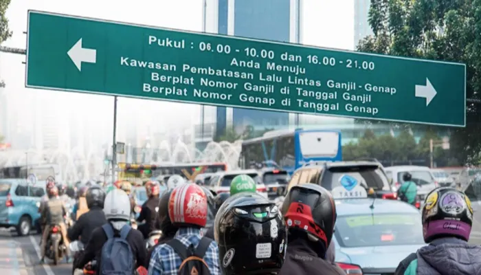 Ganjil Genap Jakarta Berlaku