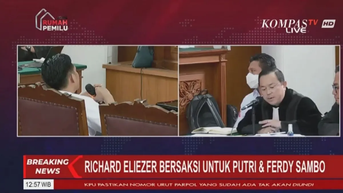 Geger, Sidang Lanjutan dengan Saksi Richard Eliezer Diwarnai Cek Cok, Majelis Hakim Sampai Ungkapkan Ini....
