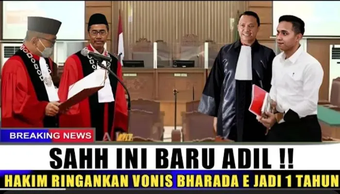 Geger! Hakim Beri Keputusan Mengejutkan, Vonis Bharada E Diringankan Jadi 1 Tahun, Benarkah? Cek Faktanya!