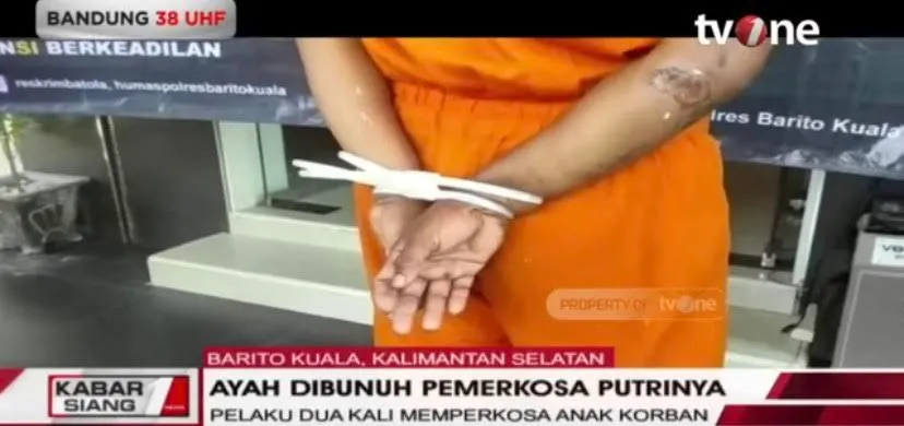 Seorang Ayah di Barito Kuala Kalsel Tewas Dibunuh Pemerkosa Putrinya