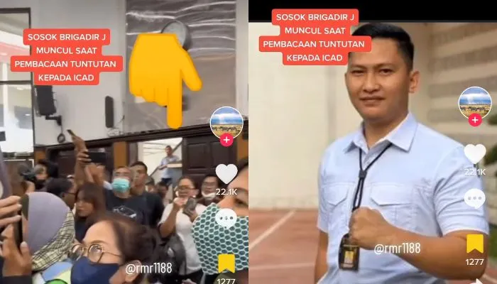 Geger!Video Sosok Brigadir J Muncul Saat Sidang Tuntutan Richard Eliezer:Kecewa dengan Tuntutan JPU, Benarkah?