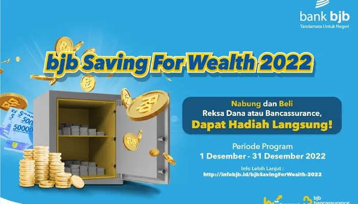 Khusus Akhir Tahun, Beli Produk Bancassurance dan Reksadana Ada Hadiah Jutaan Rupiah dari bank bjb