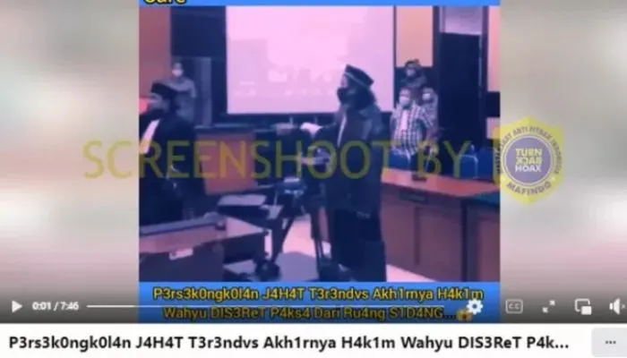 Geger! Terbukti Lakukan Persekongkolan, Viral Video Hakim Kasus Ferdy Sambo Diseret Paksa Dari Ruang Sidang, Cek Faktanya Disini