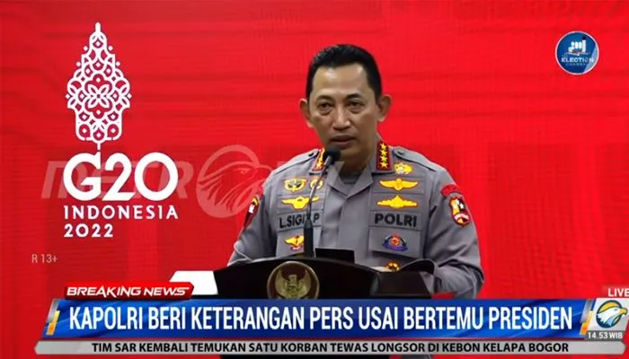 Kapolri Jenderal Sigit Bebaskan Richard Eliezer: Jangan Percaya Ya!