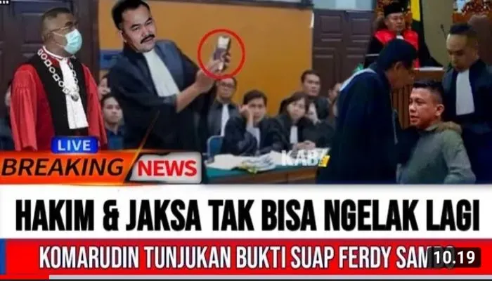 CEK FAKTA: Hakim dan Jaksa Tak Bisa Ngelak Lagi, Kamaruddin Tunjukkan Bukti Suap Ferdy Sambo