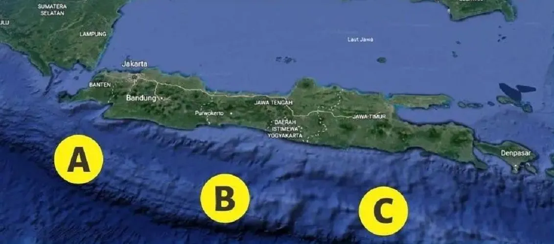 Terletak di Rangkaian Cincin Api Pasifik, Inilah 3 Zona Megathrust di Selatan Jawa!