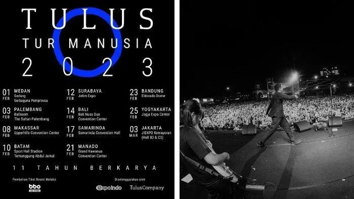 Penyanyi Tulus siap menggelar konser. Tentu, harga tiket konser Tulus 2023 ini diburu penggemarnya.