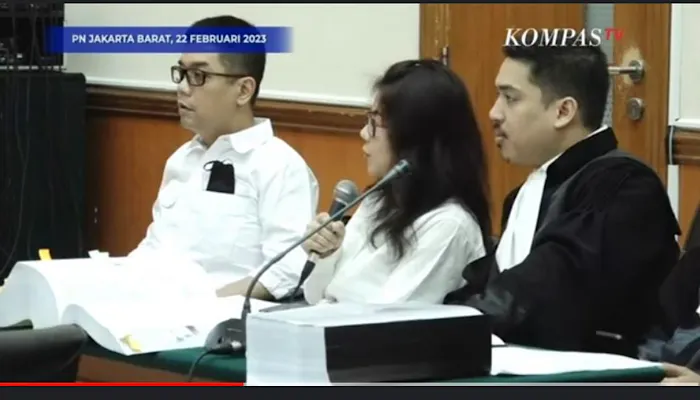 Linda Terdakwa Kasus Narkoba Irjen Teddy Minahasa
