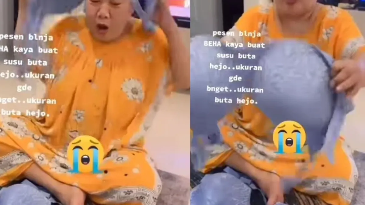 Viral Emak-emak Beli Bra Salah Ukuran