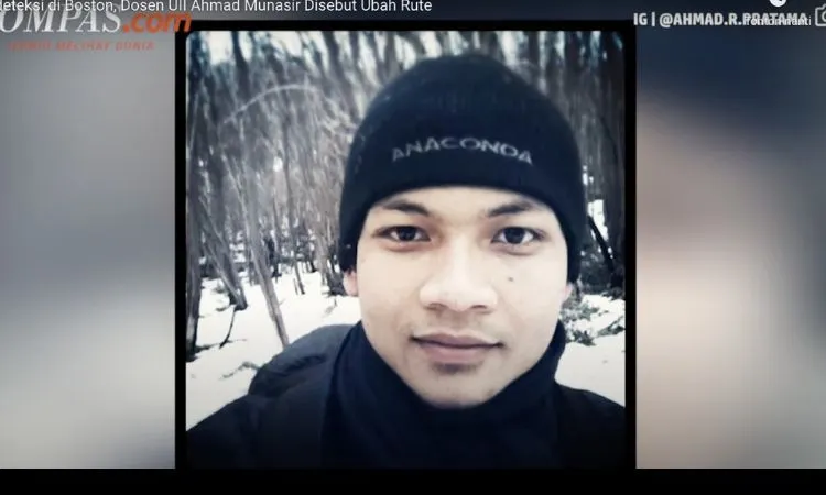 Dosen Universitas Islam Indonesia (UII) Yogyakarta, Ahmad Munasir Raffi Pratama yang dilaporkan hilang kini telah terdeteksi di Boston, Amerika Serikat.