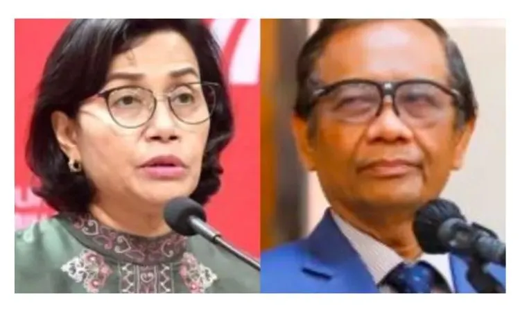 Menkeu Sri Mulyani dan Menkopolhukam, Mahfud MD bersama dengan PPATK dilaporkan terkait transaksi janggal sebesar 349Triliun.