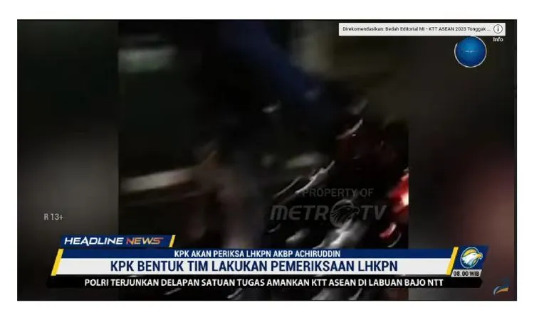 Beredar sebuah video yang menunjukkan AKBP Achiruddin Hasibuan. mengendarai motor gedenya yang kini menjadi sorotan KPK.