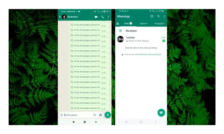 Fitur pada Whatsapp terbaru.