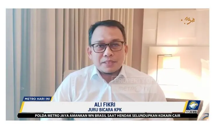 Juru bicara KPK, Ali Fikri menjelaskan mengenai kasus yang menyeret eks direktur utama Transjakarta, Kuncoro Wibowo yang telah ditetapkan dilarang untuk berpegian ke LN.