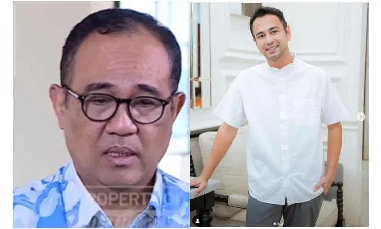 Rafael Alun Trisambodo dan Raffi Ahmad yang dikaitkan dengan kasus gratifikasi yang dilakukan oleh Rafael Alunn Triisambodo selama 12 tahun menjabat di Ditjen Pajak.