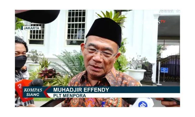 Muhadjir Effendy, PLT Menpora menjelaskan terkait  penolakan FIFA terhadap penolakan timnas  Israel oleh Gubernur Bali I Wayan Koster.