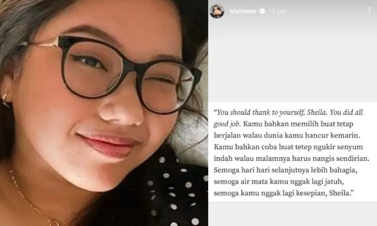 Anak dari Ferdy Sambo dan Putri Candrawathi, Trisha Eungelica bercerita pada sosial medianya mengenai situasinya saat ini.