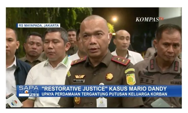 Kepala Kajati DKI Jakarta Reda Manthovani menjelaskan update kasus dari penganiayaan yang dilakukan oleh Mario Dandy.