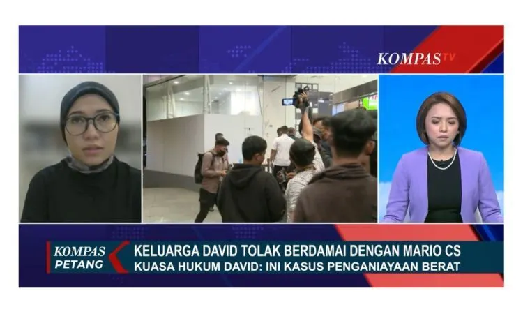 Melisa Anggraini selaku kuasa hukum keluarga D menilai bahwa upaya untuk melakukan perdamaian sangat kecil peluangnya. Apalagi ini termasuk kasus penganiayaan yang berat.