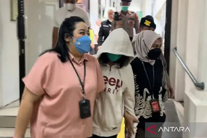 Anak berkonflik dengan hukum AG yang terkait dengan kasus penganiayaan David Ozora