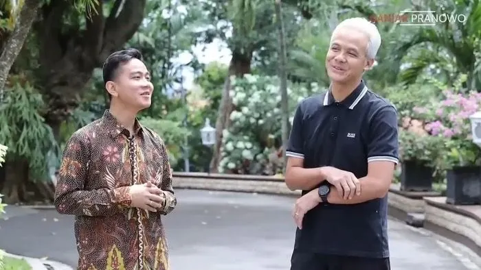 Gibran dan Ganjar Pranowo